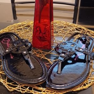 Bella Marie Tory Burch Sandals Size 6.0 Color: Black